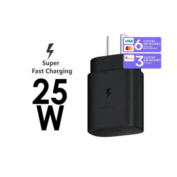 Fuente de carga Samsung Tipo C de 25W AAA