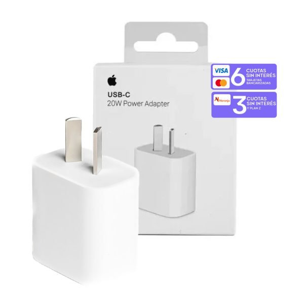 Fuente de carga Apple Tipo C de 20W AAA