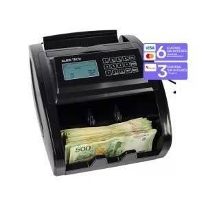 Contadora y Detector de Billetes Alien Tech